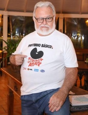 O anfitrião Ricardo Amaral
