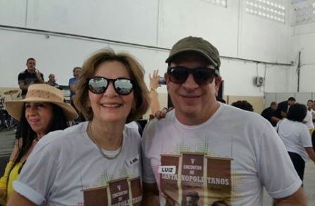 Ana Maria e Luiz Carlos Calazans