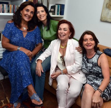 Christiana Malta, Paula Cleofas, Marize Muller e Christina Moreira
