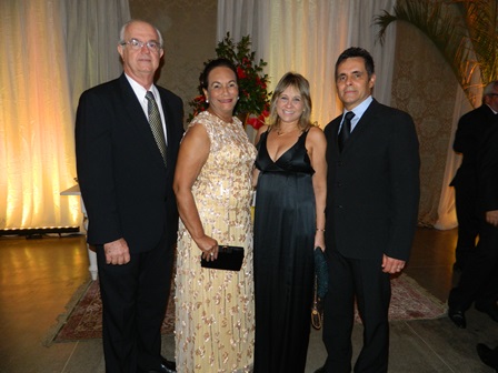 Edson e Sandra Paschoalin e Josete e Silvio Quadros