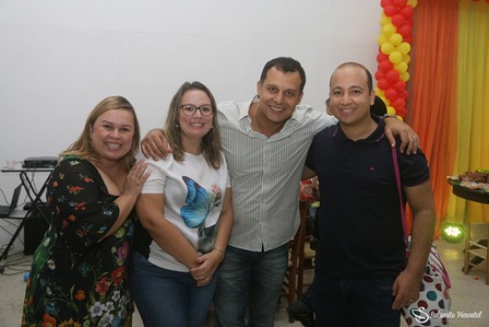 Jaqueline Oliveira, Helen Marinho, Alberto Samper e Leonardo Oliveira