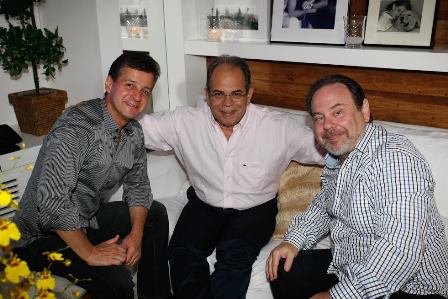 Octavio Rudge, Ricardo Lopes e Fernando Ximenez