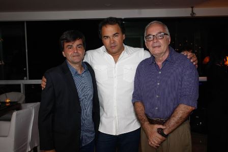 Paulo Senra, Vinicius Roseira e Paulo Bandeira