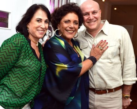 Pilar Eglesias, Leda Nagle e Paulo Muller