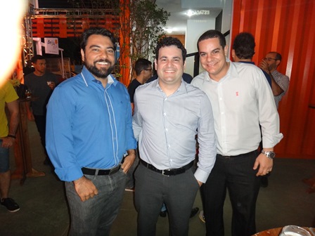 Eric Vacacarezza, Fabricio Pereira, e Vinicios Barbosa
