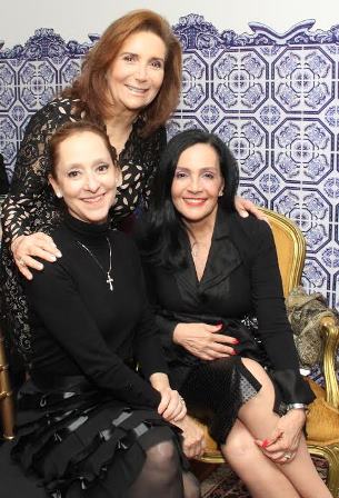 Ana Botafogo, Ruth Niskier e Liliana Rodrigue