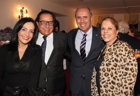 Liliana Rodrigues, Nestor Rocha, Sergio Clark e Paula Paes