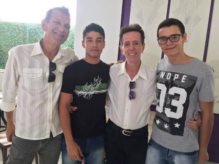 Milton Ongarato, Mauricio lima ramos, Pitombo e Victor Lima Ramos