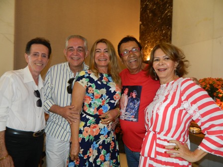 Pitombo, Florisberto e Sonia Cerqueira, Cid Daltro e Solange Cerqueira