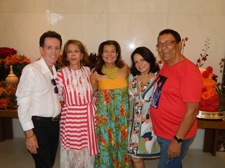 Pitombo, Solange Rodrigues, Iolanda Mascarenhas, Marlene Goldin Pinho e Cid Daltro