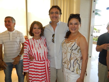 Solange Rodrigues, Pedro e Marcia Contois