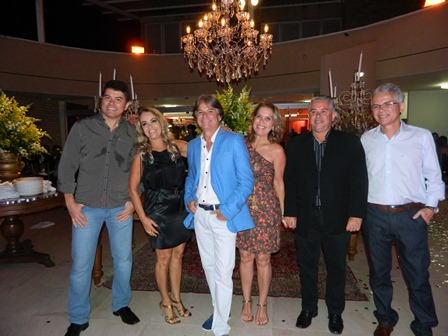 Rogerio, Sonia, Edval, Maristela, Ademar e Eraldo Nogueira
