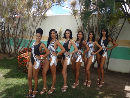 Candidatas ao Miss Feira 2017 no Feira Palace Hotel