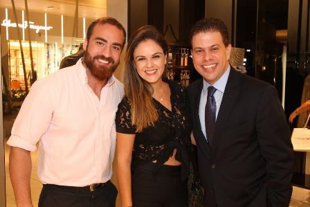 Igor Rocha, Kika Cavalcante e Gustavo Caravalho Miranda