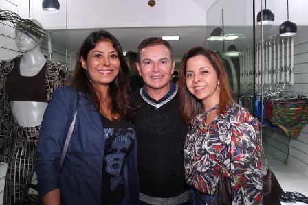 Jassy Oliveira,Luciano Negreiros e Nadja Pimentel