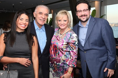 Adriana Linares, Sergio Nogueira Lopes (embaixador), Vera Valeska e Diego Cosac