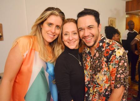 Bruna Barros, Ana Botafogo e Vinicius Belo