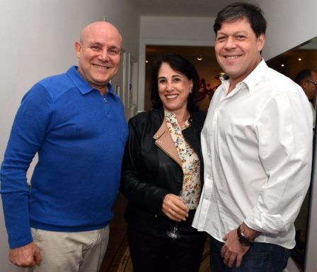 Paulo Muller, Pilar Eglesias e Evaristo de Moraes