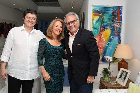 Renato Sant'ana, Ana de Paula e Franklin Toscano