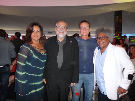 Ediane Santana, Luiz Humberto de Carvalho, Reinaldo Bacelar e o cantor Dionorina