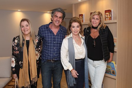 Tania Gioia, Manoel Thomaz Carneiro, Regina Vale e Ilana Zander