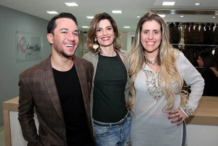 Vinicius Belo, Jacke Helud e Bruna Barros