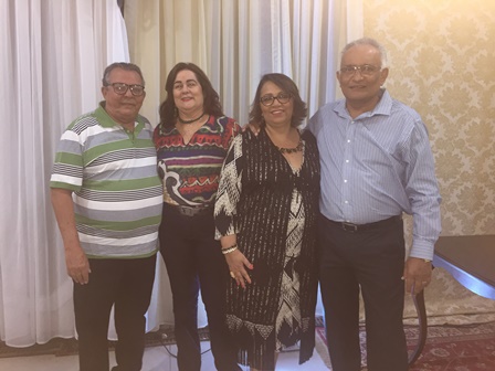 Luiz Carlos e Julina Seixas, Alfreda e Adelmario Xavier