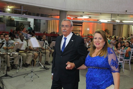 Romulo L. Bezerra e sua mulher Yara Portugal Lima e Cruz