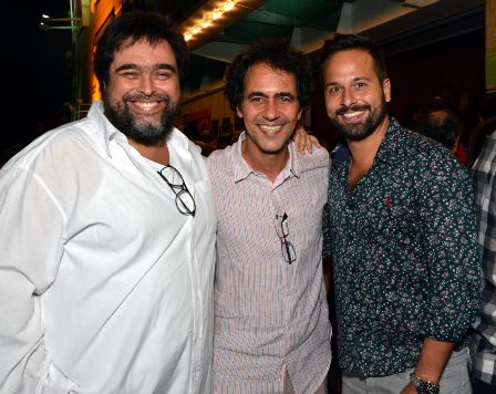    Eduardo Barata , Leonardo Haus e Marcelo Calero   