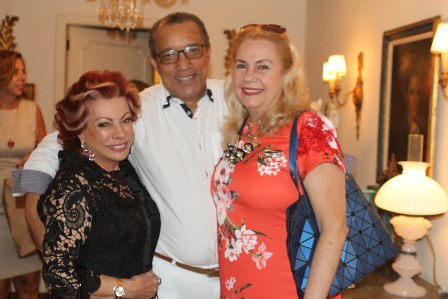 Gilsa Amaro, Leandro e Lidia Carvalho