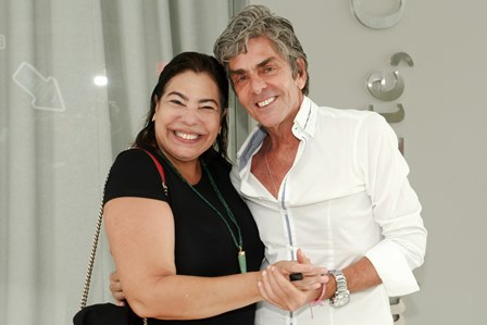 Claudia Cury e Manoel Thomaz