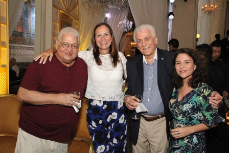Carlos Serpa e Tereza Calero, Haroldo Matos e Karen Garcia