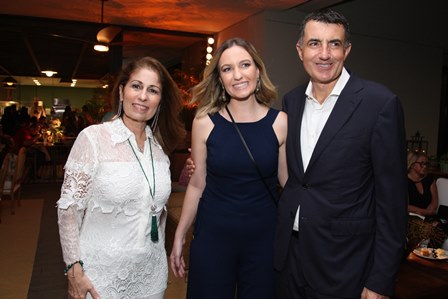 Cristina Lips, Taiana Auip e  Christophe Lorvo