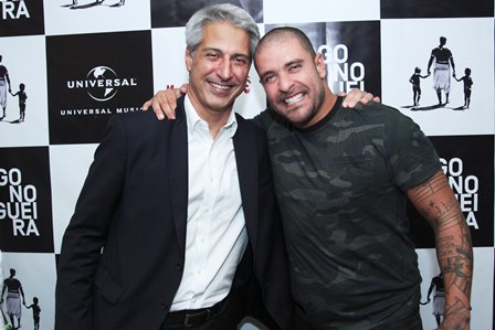 Alessandro Molon e Diogo Nogueira