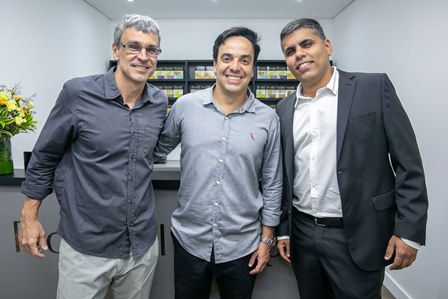 Eduardo Terra, Marcos Ayala e Marcelo Rio