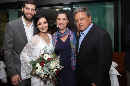 Marcelo Niero, Ingrid Boiteux, Joana Teixeira e Aloysito Teixeira