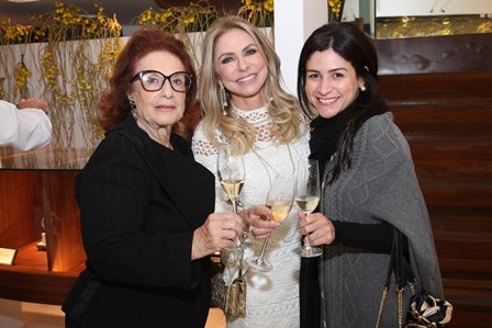 Eliana Moura, Regina Guacomelli e Isabelle Lessa