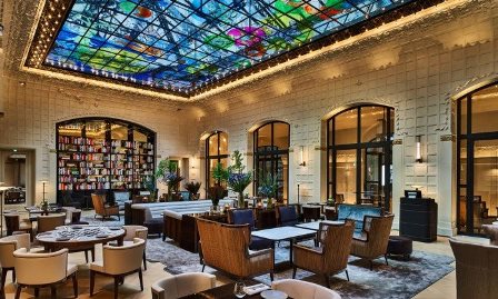Salão do Saint-Germain, restaurante renovado do Hotel Lutetia, em Paris - Divulgação