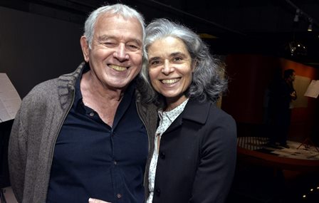   Carlos Lyra e Magda Botafogo  