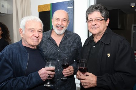 Carlos Lyra,Jose Staneck e Carlos Alberto Chateaubriand