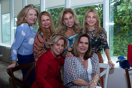 Cecilia Garotti, Luciana Jaroslavsky, Katia Cohen, Marcia Mantuano Principe, Viviane Cohen, Dirce Motta