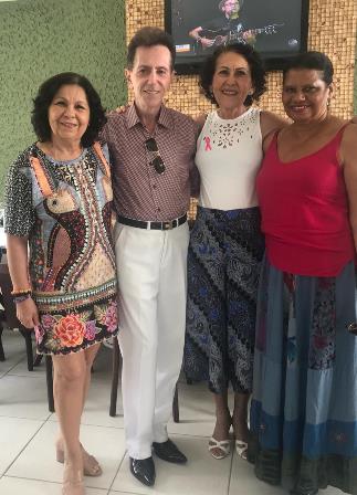 Com Maria Aparecida e Ligia Carneiro e Berenice Santos